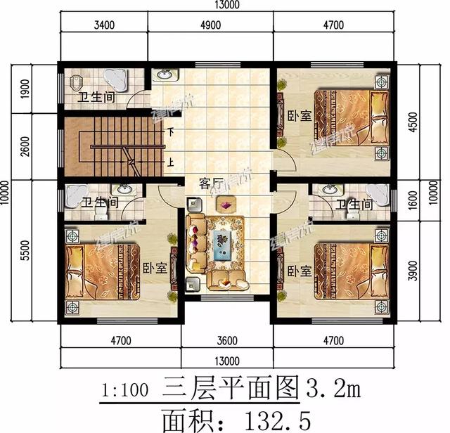 這三棟比較現代前衛的農村自建別墅設計圖，配套齊全，舒適生活從這里開始