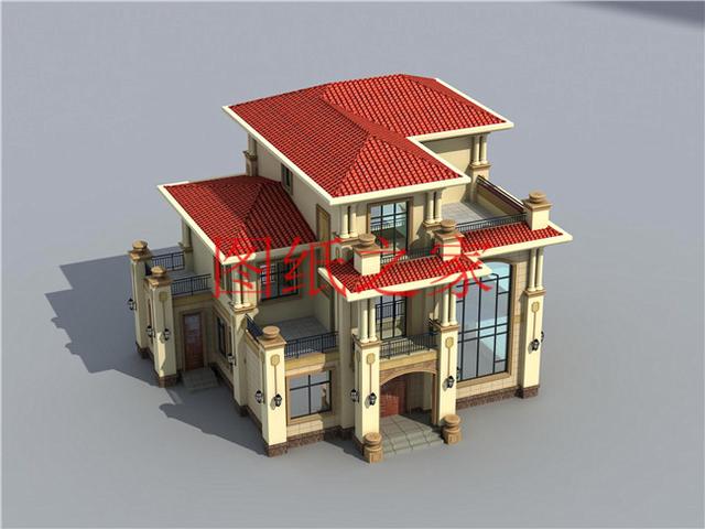 精選5套占地150平的三層別墅設(shè)計圖，主體造價50萬內(nèi)，挑一套建房吧！