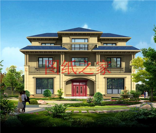 精選5套占地150平的三層別墅設(shè)計圖，主體造價50萬內(nèi)，挑一套建房吧！