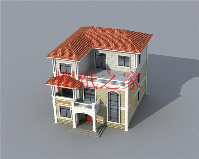 精選5套占地150平的三層別墅設(shè)計圖，主體造價50萬內(nèi)，挑一套建房吧！