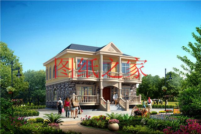 4款最接地氣的二層農村別墅設計圖，造價不到30萬，家家戶戶都能蓋得起！