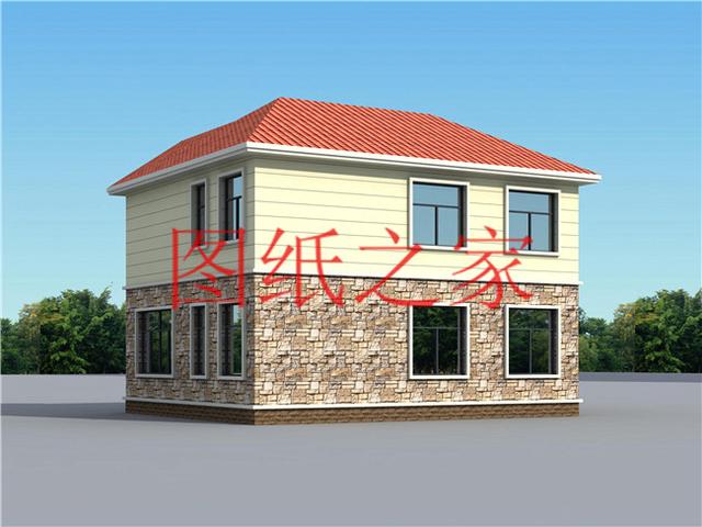 4款最接地氣的二層農村別墅設計圖，造價不到30萬，家家戶戶都能蓋得起！