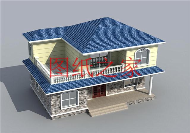 4款最接地氣的二層農村別墅設計圖，造價不到30萬，家家戶戶都能蓋得起！