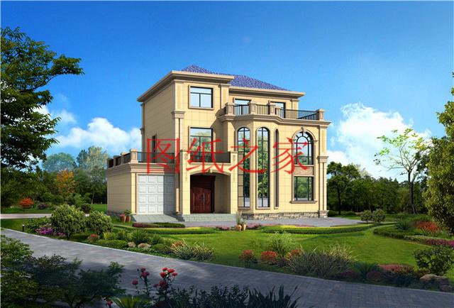 5套簡單實用的三層別墅，占地140平方米左右，可以說是不會過時的經典戶型，一起來看看吧！