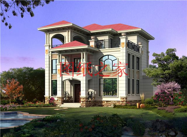 5套簡單實用的三層別墅，占地140平方米左右，可以說是不會過時的經典戶型，一起來看看吧！