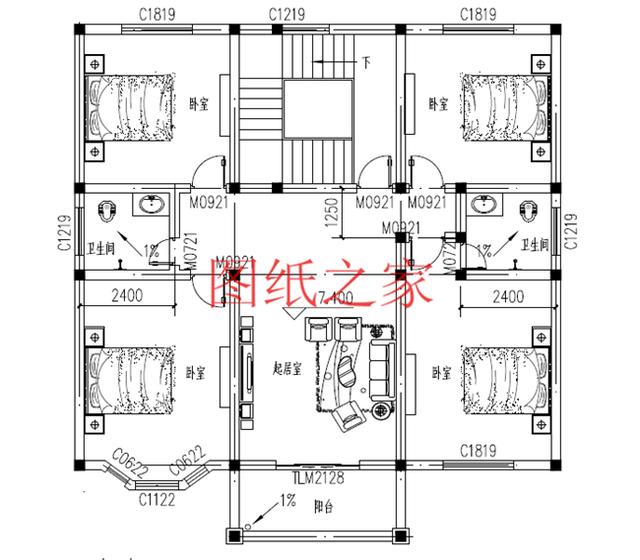 5套簡單實用的三層別墅，占地140平方米左右，可以說是不會過時的經典戶型，一起來看看吧！