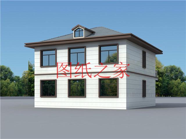 推薦3套農村二層別墅設計圖，2個客廳5個臥室，全家人都能住在一起，不能錯過！