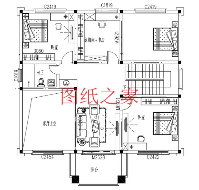 4套占地160平方米的二層別墅設(shè)計(jì)圖，不僅質(zhì)量過硬、住得舒服，還要外觀新穎漂亮，歡迎收藏！