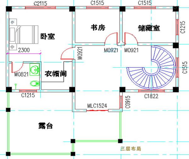 12×12米三層農村別墅設計圖，帶多露臺+套間，一起來看看。