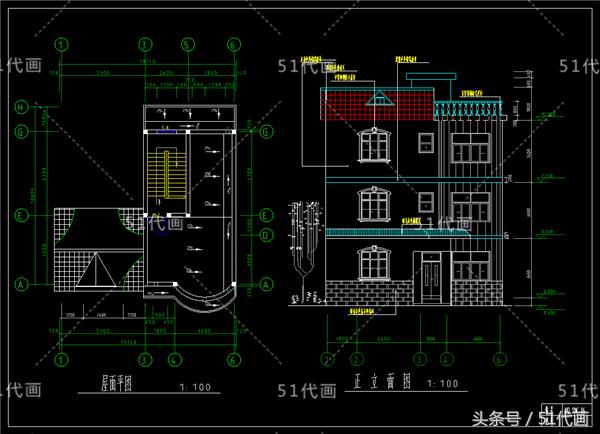 推薦3款農村三層別墅設計圖，簡潔大方，適合農村自建！