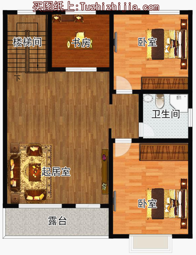 經濟實惠的8萬元二層農村房子圖片，不容錯過的好設計！