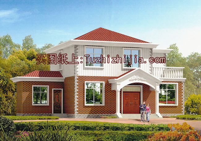 經濟實惠的8萬元二層農村房子圖片，不容錯過的好設計！