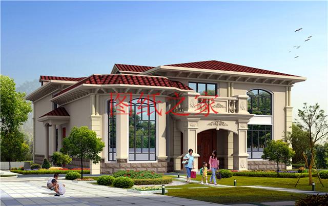 推薦7套豪華氣派的新農村二層大別墅，再過10年也不會過時！