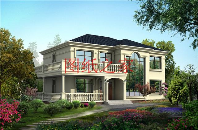 推薦7套豪華氣派的新農村二層大別墅，再過10年也不會過時！