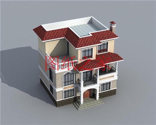 精致漂亮的農村三層別墅，充分利用每一分空間，讓您住得溫馨舒適！