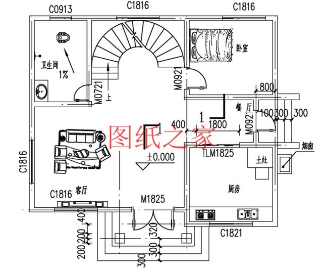 精致漂亮的農村三層別墅，充分利用每一分空間，讓您住得溫馨舒適！