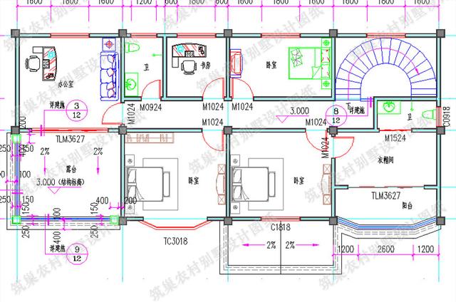 三款造價30萬的農村三層田園歐式別墅設計圖，享受田園生活樂趣！