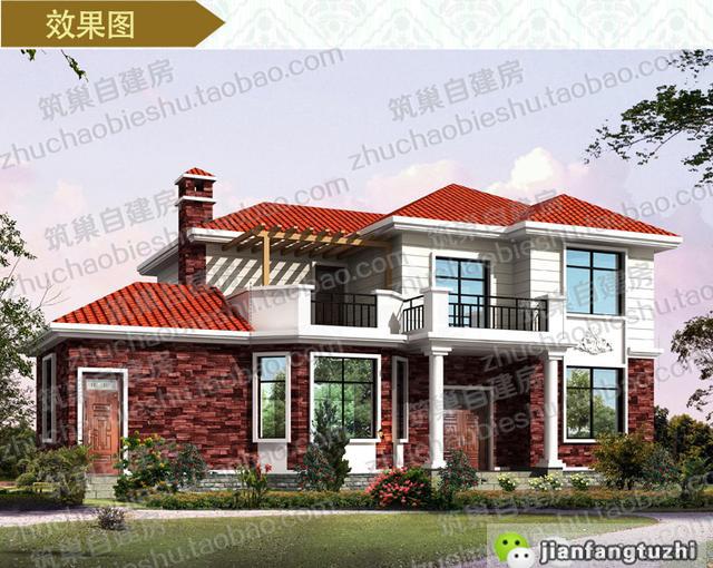 三款造價30萬的農村三層田園歐式別墅設計圖，享受田園生活樂趣！