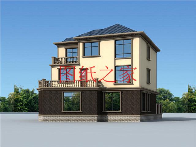 推薦5套優雅大氣的三層別墅，占地170平方米，造價不到40萬元，這可算是撿到寶了！