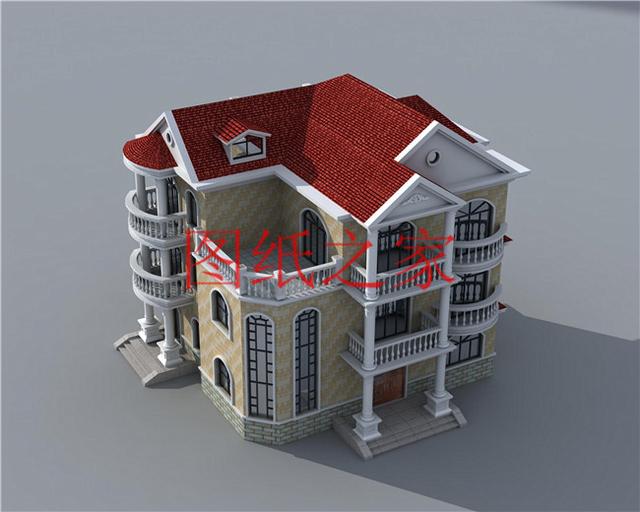 推薦5套優雅大氣的三層別墅，占地170平方米，造價不到40萬元，這可算是撿到寶了！