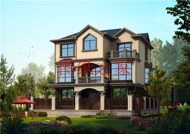 推薦5套優雅大氣的三層別墅，占地170平方米，造價不到40萬元，這可算是撿到寶了！