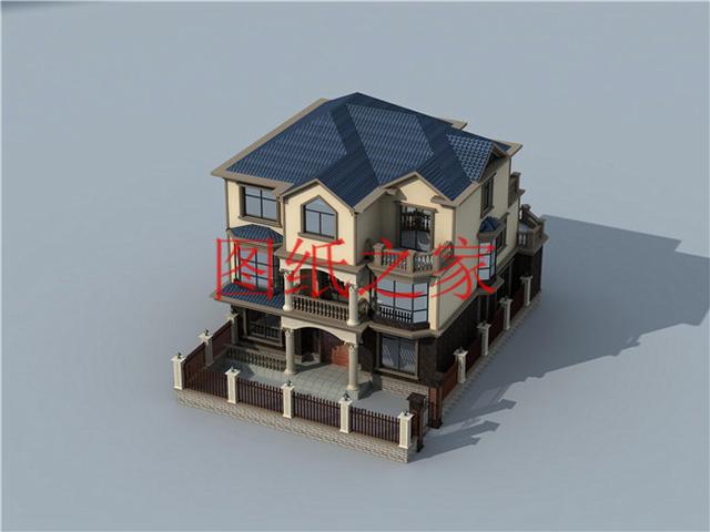 推薦5套優雅大氣的三層別墅，占地170平方米，造價不到40萬元，這可算是撿到寶了！