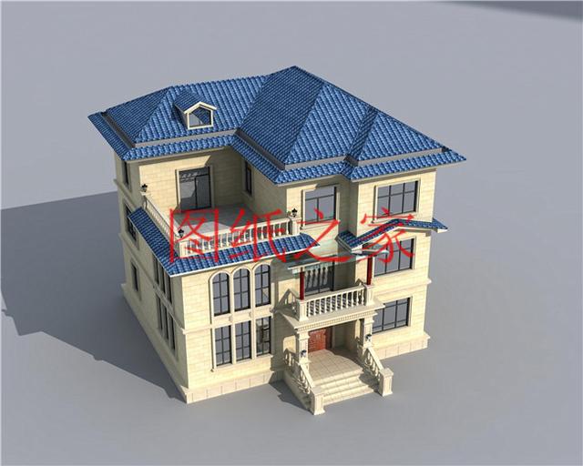 推薦5套優雅大氣的三層別墅，占地170平方米，造價不到40萬元，這可算是撿到寶了！