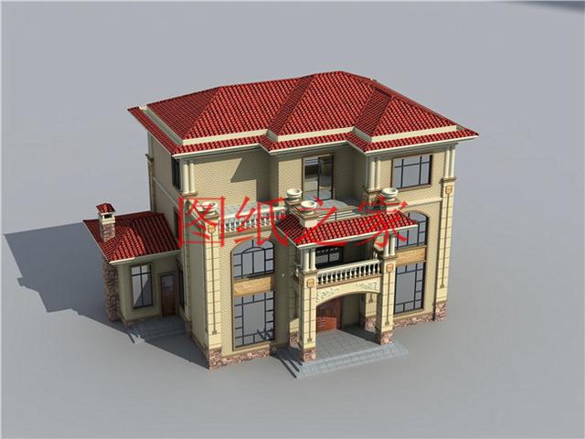 推薦5套優雅大氣的三層別墅，占地170平方米，造價不到40萬元，這可算是撿到寶了！