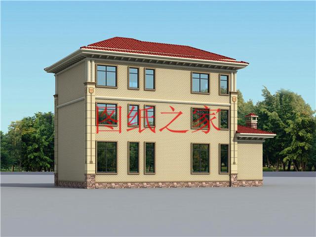 推薦5套優雅大氣的三層別墅，占地170平方米，造價不到40萬元，這可算是撿到寶了！