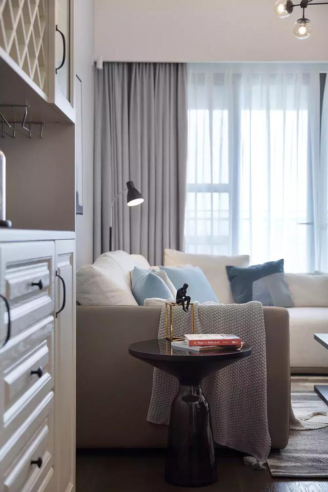 117平現代簡約風格裝修案例，簡單大方，尤其是臥室粉色調的裝修，看著就美醉了！