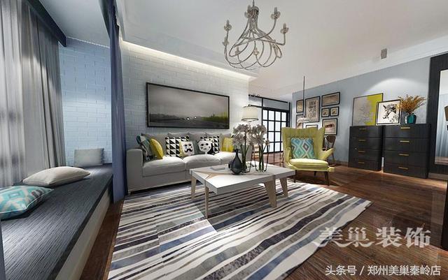 89㎡北歐風(fēng)格裝修完成，最適合90后多變的性格。