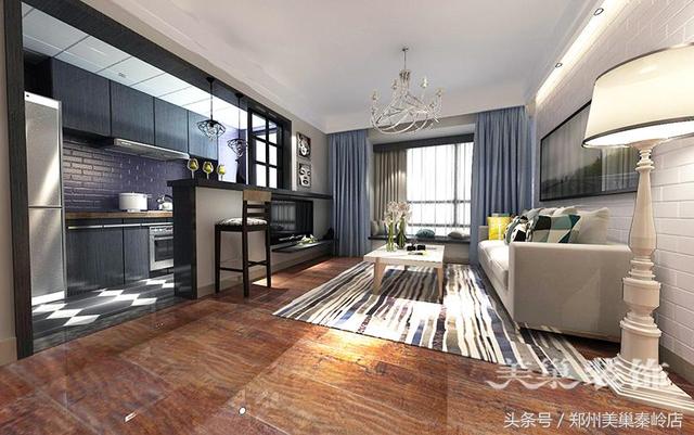 89㎡北歐風(fēng)格裝修完成，最適合90后多變的性格。