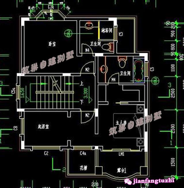 2款占地90平方米的三層別墅設計圖，別墅精致布局合理，而且花費也少。