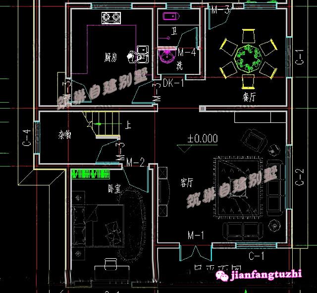 2款占地90平方米的三層別墅設計圖，別墅精致布局合理，而且花費也少。