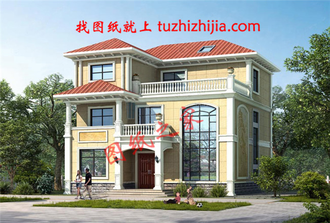 兩層半20多萬復式農村自建房設計圖，經典不過時戶型