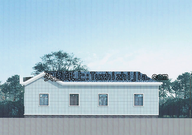 精選6套農村一層平房設計圖，造價只需10萬元