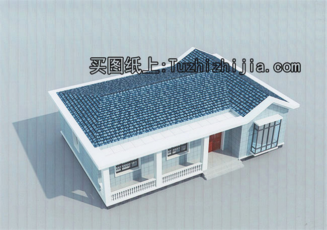 精選6套農村一層平房設計圖，造價只需10萬元