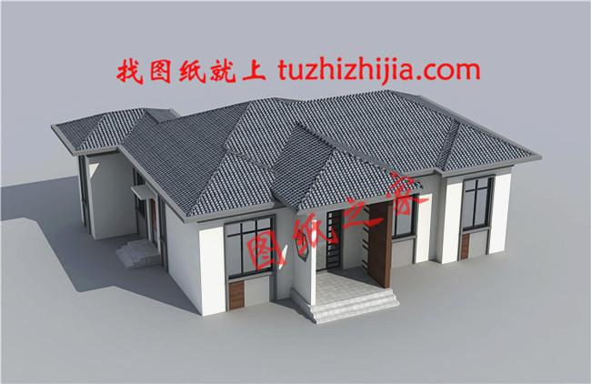 精選6套農村一層平房設計圖，造價只需10萬元