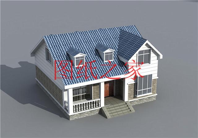 推薦3套適合一般家庭的二層別墅，占地130平米，不大不小剛剛好！