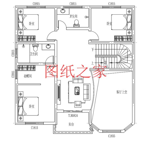 推薦3套適合一般家庭的二層別墅，占地130平米，不大不小剛剛好！