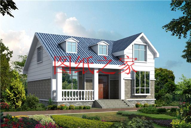 推薦3套適合一般家庭的二層別墅，占地130平米，不大不小剛剛好！