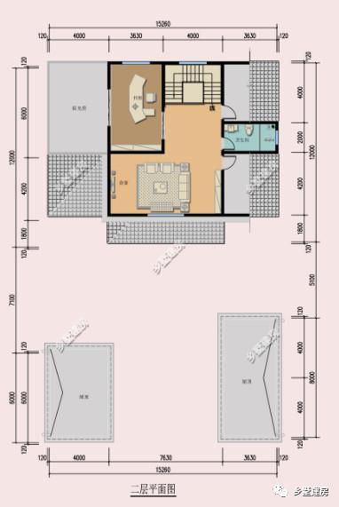 三層款外形豪華大氣的農村別墅設計圖，給你不一樣的感覺！