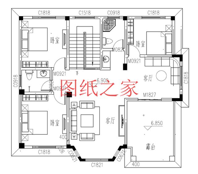 推薦8款占地面積小的三層別墅設(shè)計圖，不僅外觀精致漂亮戶型合理，造價更低！