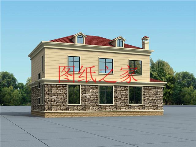 介紹3套二層別墅，光開(kāi)間就有15米，造價(jià)還不到40萬(wàn)，真是美美噠！