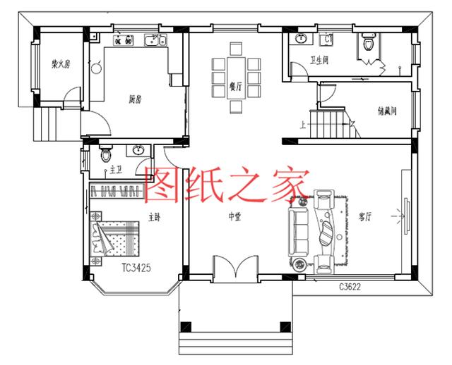 介紹3套二層別墅，光開(kāi)間就有15米，造價(jià)還不到40萬(wàn)，真是美美噠！