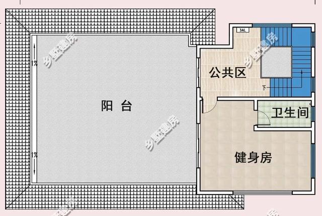 18x12米農村現代風格小別墅設計圖，大氣又簡單，濃濃現代元素，做村里最亮眼的別墅！