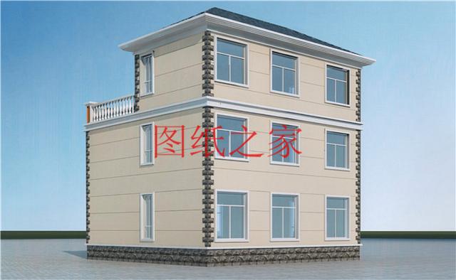 6套農村三層別墅，占地110平方米左右，20萬就能建好，這樣的別墅你喜歡嗎？