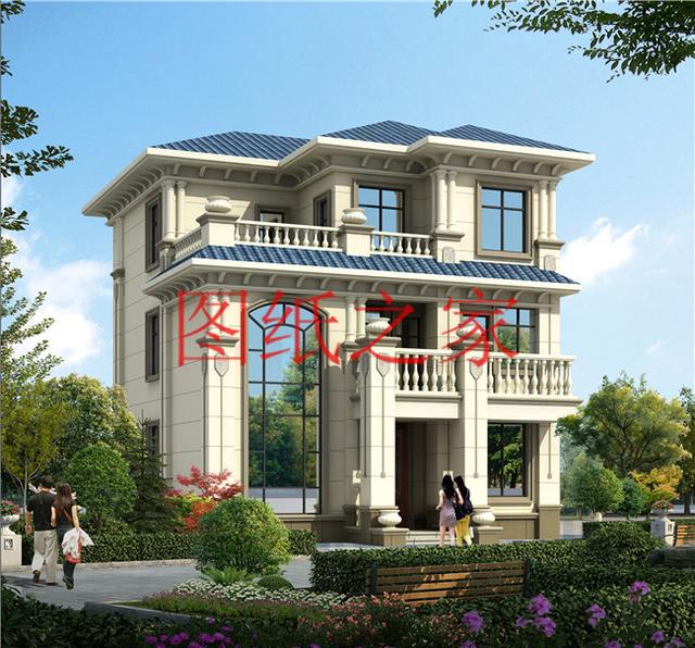 6套農村三層別墅，占地110平方米左右，20萬就能建好，這樣的別墅你喜歡嗎？