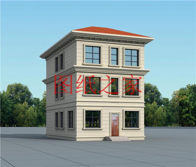 6套農村三層別墅，占地110平方米左右，20萬就能建好，這樣的別墅你喜歡嗎？