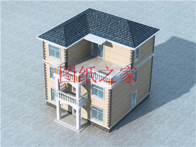 6套農村三層別墅，占地110平方米左右，20萬就能建好，這樣的別墅你喜歡嗎？